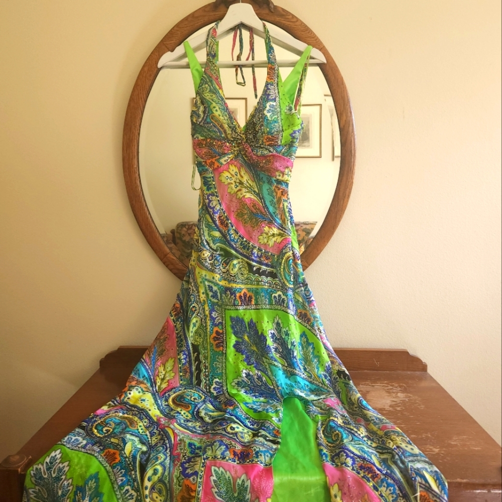 Mary L. Couture Beaded Gown